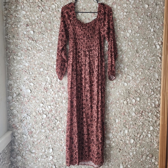 Faherty Susanna Smocked Dress In Montserrat Floral - Picture 4 of 8